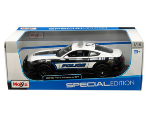 Maisto 1:18 2015 Ford Mustang Gt Police Special Edition- Diecast Maisto 1:18 2015 Ford Mustang Gt Police Special Edition- Diecast