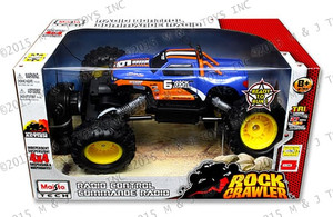 Maisto Tech Radio Control Rock Crawler 4x4 Truck12.5 Ready To Run- Diecast