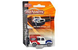 Majorette 1:64 Racing Cars Land Rover Defender 110 (red/white/blue) Mijo Exclusives- Diecast Majorette 1:64 Racing Cars Land Rover Defender 110 (red/white/blue) Mijo Exclusives- Diecast