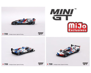 Mini Gt 1:64 Bmw M Hybrid V8 #25 Bmw M Team Rll 2023 Imsa Sebring 12 Hrs 2nd Place Mijo Exclusives- Diecast