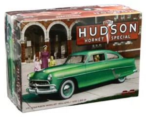 Moebius Models 1:25 1954 Hudson Hornet Special Model Kit- Diecast