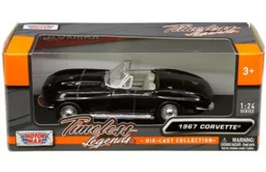 Motormax 1:24 1967 Chevrolet Corvette Timeless Legends- Diecast Motormax 1:24 1967 Chevrolet Corvette Timeless Legends- Diecast