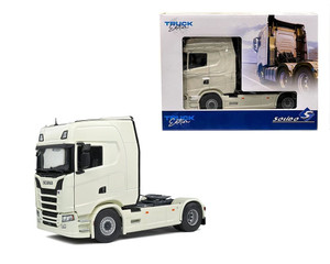 Solido 1:24 Semi Truck Edition Scania S580 Highline Cream Limited Edition- Diecast