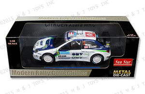 Sunstar 1:18 Modern Rally Citroen Xsara Wrc M. Stohl/ I. Minor Rally Sweden 2007- Diecast