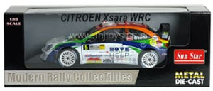 Sunstar 1:18 2007 Citroen Xsara Wrc- Diecast