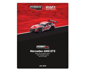 Tarmac Works 1:64 mercedes-amg Gt3 Macau Gt Cup 2021 Race 1 Craft-bamboo Racing Darryl Oyoung Hobby64- Diecast Tarmac Works 1:64 mercedes-amg Gt3 Macau Gt Cup 2021 Race 1 Craft-bamboo Racing Darryl Oyoung Hobby64- Diecast