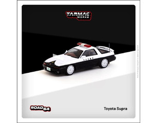 Tarmac Works 1:64 Toyota Supra Japan Police Car (black & White) Hobby64- Diecast Tarmac Works 1:64 Toyota Supra Japan Police Car (black & White) Hobby64- Diecast