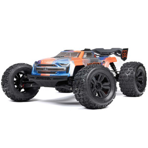 Arrma - 1/8 KRATON 4X4 6S BLX BRUSHLESS V6 SPEED TRUCK RTR (Blue/Orange) - 8608V6T1 Arrma - 1/8 KRATON 4X4 6S BLX BRUSHLESS V6 SPEED TRUCK RTR (Blue/Orange) - 8608V6T1