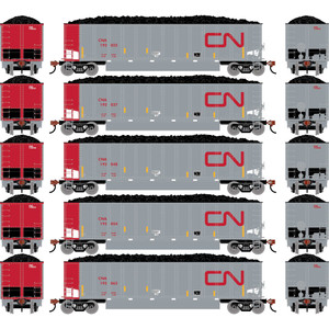Athearn - N ATH Bethgon Coalporter w/Coal Load, CNA #192025/192037/192048/192054/192062 (5) - -2314 Athearn - N ATH Bethgon Coalporter w/Coal Load, CNA #192025/192037/192048/192054/192062 (5) - -2314