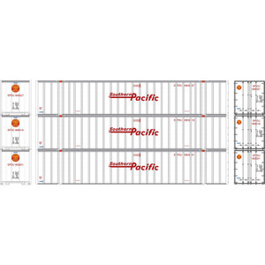 Athearn - N ATH 53' Stoughton Container, Legendary Liveries SDPU #690001/690016/690027 (3) - -2339 Athearn - N ATH 53' Stoughton Container, Legendary Liveries SDPU #690001/690016/690027 (3) - -2339