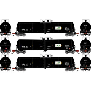 Athearn - N ATH 30K Ethanol Tank Car, NCPX #077/091/098 (3) - -2426 Athearn - N ATH 30K Ethanol Tank Car, NCPX #077/091/098 (3) - -2426