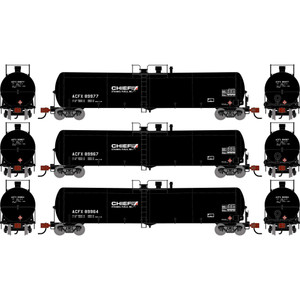 Athearn - N ATH 30K Ethanol Tank Car, ACFX #89964/89967/89977 (3) - -2429 Athearn - N ATH 30K Ethanol Tank Car, ACFX #89964/89967/89977 (3) - -2429