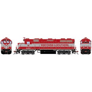 Athearn - HO GEN GP39-2 PH I Locomotive w/DCC & SOUND, WAMX 'Wisconsin Southern' #3947 - G-1991