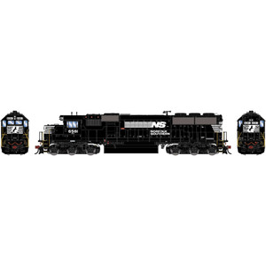 Athearn - HO GEN SD60 Locomotive w/DCC & Sound, NS #6581 - G-2176
