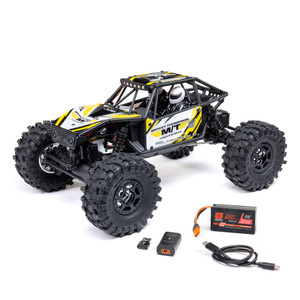 Axial - 1/18 UTB18 Capra 4WS 4X4 RTR Brushed Rock Crawler (Battery & Charger Included), Yellow - -1750T2 Axial - 1/18 UTB18 Capra 4WS 4X4 RTR Brushed Rock Crawler (Battery & Charger Included), Yellow - -1750T2