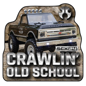 Axial - Axial Crawlin' Old School Sticker - -2278