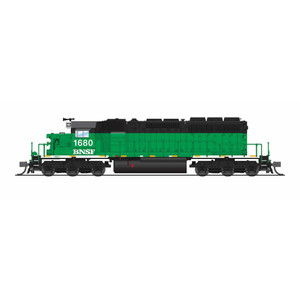 Broadway Limited Imports - N, ,EMD SD40-2, BNSF 1680, BN Black/Green/White w/ Patch, No-Sound / DCC-Ready - 9482 Broadway Limited Imports - N, ,EMD SD40-2, BNSF 1680, BN Black/Green/White w/ Patch, No-Sound / DCC-Ready - 9482