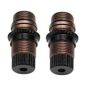 Hot Racing - Rear 6061 Threaded Shock Bodies: Micro-B - LMCB156R01