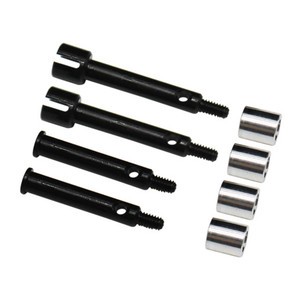 Hot Racing - +5 Wide Steel Drive Shafts Axles: Losi Micro-B - LMCB39W5 Hot Racing - +5 Wide Steel Drive Shafts Axles: Losi Micro-B - LMCB39W5