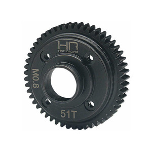 Hot Racing - 51t 32 Pitch Mod 0.8 Steel Spur Gear UDR - TUDR51M08