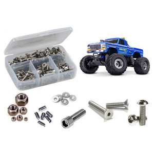 RC Screwz - Traxxas Bigfoot #1 2wd 1/10th (#36234-8) Stainless Steel Screw Kit - TRA131