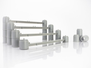 AFX Racing - 4 Lane Bridge Support, 4 pack - 70618 AFX Racing - 4 Lane Bridge Support, 4 pack - 70618