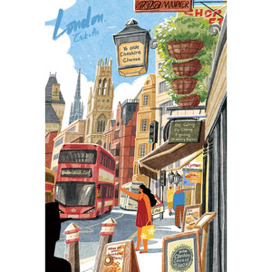 Robotime - Walk in London 1000 Piece Jigsaw Puzzle - PT003 Robotime - Walk in London 1000 Piece Jigsaw Puzzle - PT003