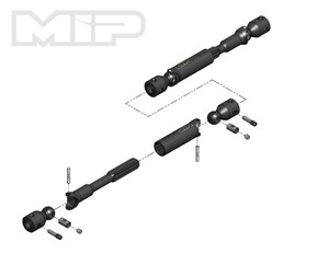 MIP - Moore's Ideal Products - MIP HD Driveline Kit, Traxxas TRX-4 Bronco - 18250 MIP - Moore's Ideal Products - MIP HD Driveline Kit, Traxxas TRX-4 Bronco - 18250