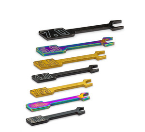 J Concepts - Open Wrench Set, 7pc, (3.0, 3.5, 3.63, 4.0, 5.0, 5.5, 7.0) - 5027 J Concepts - Open Wrench Set, 7pc, (3.0, 3.5, 3.63, 4.0, 5.0, 5.5, 7.0) - 5027