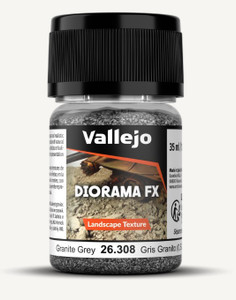 Vallejo Acrylic Paints - Granite Grey 0.5-2mm Landscape Dio FX - 26308