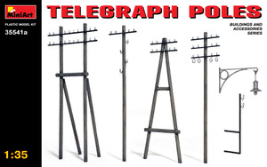 Mini Art Models - Telegraph Poles 1:35 - 35541A