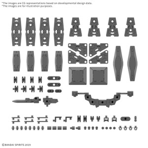 Bandai - Gundam Models - 30MM Option Parts Set 19 Multi Shield - 2773783
