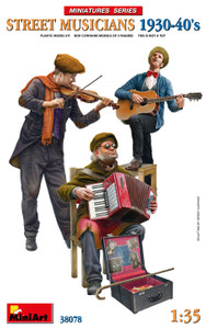 Mini Art Models - Street Musicians 1:35 - 38078