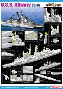 DML Military Kits - USS Albany CG-10 1:700 - 7097