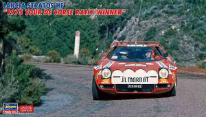 Hasegawa Models - Lancia Stratos 1975 Rally Winner 1:24 - 20737