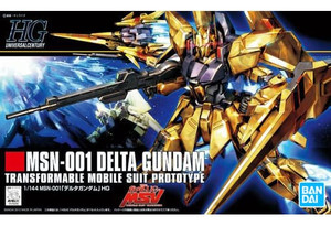 Bandai - Gundam Models - 136 Delta Gundam Hg - 2140531 Bandai - Gundam Models - 136 Delta Gundam Hg - 2140531