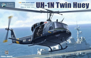 Kitty Hawk Models - UH-1N Twin Huey Helicopter 1:48 - 80158
