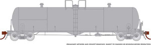 Rapido Trains - Ho 20,000gal Tank Car Undec Late - 135099