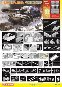 DML Military Kits - 10.5CM K.Sfl.IVa Dicker Max 1:35 - 6979