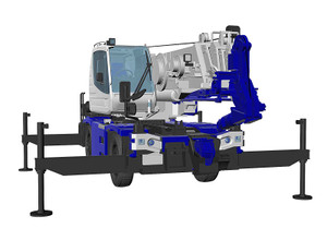 Hasegawa Models - Tadano Rough Terrian Crane Gr-130 1:35 - 66110