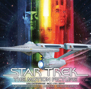 Polar Lights Hobby Kits - Star Trek USS Enterprise Refit 1:350 - 1006 Polar Lights Hobby Kits - Star Trek USS Enterprise Refit 1:350 - 1006
