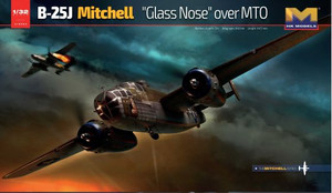 Hong Kong Model - B-25J Mitchell Glass Nose 1:32 - 1E+24