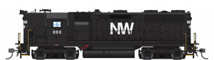 Broadway Limited - HO GP35 N&W #203 DC/DCC/Sound - 8935