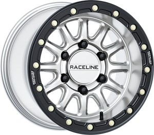 Raceline - Alpha Hyper Wheel 6x139.7 Hyper Silver/blk 15x10 (+10mm) - A14SB-51060+25 Raceline - Alpha Hyper Wheel 6x139.7 Hyper Silver/blk 15x10 (+10mm) - A14SB-51060+25
