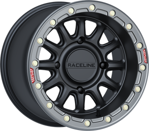 Raceline - Alpha Wheel 4x137 Blk/gunmetal 15x10 (+10mm) - A14BG-51037+10 Raceline - Alpha Wheel 4x137 Blk/gunmetal 15x10 (+10mm) - A14BG-51037+10