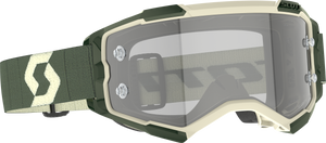 Scott - Fury Ls Goggle Kaki Green Ls Grey Works - 272827-6312327 Scott - Fury Ls Goggle Kaki Green Ls Grey Works - 272827-6312327