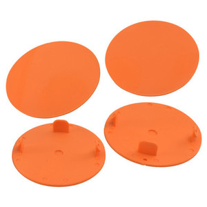 DE Racing - Snap-In Mud Plugs for Speedway Wheels (Orange) - SMPO