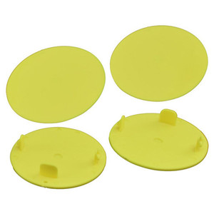 DE Racing - Snap-In Mud Plugs for Speedway Wheels (Yellow) - SMPY DE Racing - Snap-In Mud Plugs for Speedway Wheels (Yellow) - SMPY