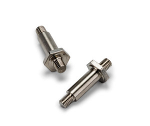 J Concepts - RC10B7 Steering Bell Crank Stand-Off, Titanium, 2pcs - 5210