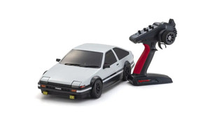 Kyosho - 1/10 Electric 2WD Fazer FZD2 Toyota Trueno AE86 White - 34501T1 Kyosho - 1/10 Electric 2WD Fazer FZD2 Toyota Trueno AE86 White - 34501T1